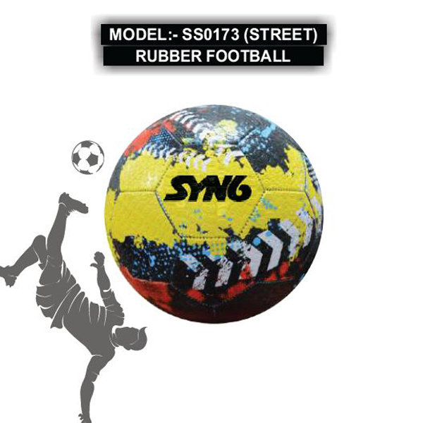 SS0173 (STREET) RUBBER FOOTBALL